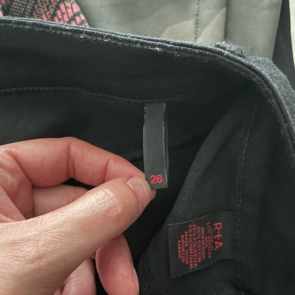 RtA Road to Awe Black Pants Size 26 - Picture 9 of 12